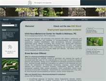 Tablet Screenshot of childneuropsychology.info